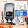 WityPower Caricatore EV WityPower Tipo 2 Wallbox DLB 7KW/22KW 32A con Bilanciamento Dinamico del Carico, Stazione di Ricarica per Auto Elettriche 11KW 16A con APP per Tesla