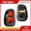 carinamoba Luci posteriori a LED per Mini Cooper Countryman R60 2010-2016, illuminazione di benvenuto dinamica, indicatori di direzione sequenziali, gruppo fanale posteriore