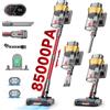 Tdyon Aspirapolvere senza fili Tdyon 750W, aspirazione ultra potente 85000Pa, ricarica rapida in 3 ore, contenitore per la polvere grande da 2,8L, autonomia fino a 80 minuti, batteria rimovibile,