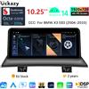 NONE Autoradio multimediale Android 14 da 10,25 pollici per BMW X3 E83 2004-2012 con schermo, navigazione GPS, unità principale audio DSP e Carplay