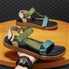 NBGAGA Sandali Classici da Uomo per Sport all'Aperto, Antiscivolo, Traspiranti, Leggeri, Scarpe Casual per Spiaggia e Passeggio Estivo, Taglie 40-45