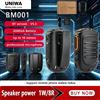 UNIWA NUOVO UNIWA BM001 Walkie Talkie Professionale con App Zello, Microfono Bluetooth, Supporto PTT, Auricolare, Funzione di Commutazione di Gruppo, Pulsante SOS, POC