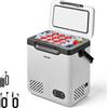 SucceBuy Frigorifero Portatile per Auto SucceBuy 12L 18L, Congelatore Elettrico a Compressore 12 Volt con Maniglia -4°C ° Da F a 68 ℉ /-20 ℃ fino a 20 ℃ Per Camion, Furgoni, Camper, SUV, Barche, Viaggi e