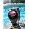Garmin Forerunner 255 Orologio GPS da Corsa 46mm, Smartwatch, Cardiofrequenzimetro, SpO2, Impermeabile 5ATM, 14 Giorni di Autonomia, Multi-Sport