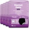 by Amazon Slip Assorbenti Donna Plus Medium - 40 Pezzi (4 confezioni da 10), Nero