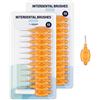 by Amazon - Scovolini interdentali, 0,45 mm, 24 pezzi, Arancione