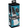 You2Toys Pompa multipla vibrante e masturbazione Trasparente
