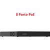 Ajax NVR H2D8PAC (8-ch) - NVR 8 canali con 8 porte PoE HDMI 12Mp 2HDD 160Mbps 140912 AJ-NVR208-HAC-8P-B