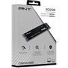 PNY CS2140 SSD M.2 NVMe Gen4 500GB 3600 MB/s - Unità a Stato Solido Interna