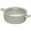 BergHOFF Pentola antiaderente con coperchio balance sage verde salvia 28cm
