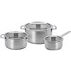 AEG Set di 3 pentole AEG - Modello A9HOPS, in acciaio inossidabile