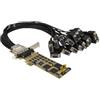 StarTech.com Scheda seriale a basso profilo da 16 porte - RS232 - PCI Express - PCIe - Seriale - A basso profilo - PCIe 1.1 - RS - PEX16S550LP