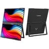 Verbatim Portable 15.6″ FHD Dual Monitor Essentials Monitor portatile Nero 39,6 cm (15.6″) LCD 1920 x 1080 Pixel - 32403