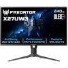 Acer Predator X27UW3bmiiprx Monitor PC 67,3 cm (26.5″) 2560 x 1440 Pixel Quad HD QD-OLED Nero - UM.GXXEE.305
