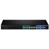 TRENDnet TPE-204US - Gestito - Gigabit Ethernet (10/100/1000) - Supporto Power over Ethernet (PoE) - Montaggio rack - 1U - TPE-204US