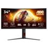 AOC G4 CU34G4/69 Monitor PC 86,4 cm (34″) 3440 x 1440 Pixel Nero, Rosso - CU34G4