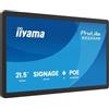 iiyama ProLite S2225AS-B1P Pannello piatto per segnaletica digitale 54,6 cm (21.5″) LCD Wi-Fi 500 cd/m² Full HD Nero - S2225AS-B1P