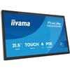iiyama TW2223AS-B3P visualizzatore di messaggi Pannello piatto interattivo 54,6 cm (21.5″) Wi-Fi 450 cd/m² Full HD Nero - TW2223AS-B3P
