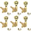 Tasti Accordatura Metal Skull Sigillati per Chitarra Acustica 1,64 1,7