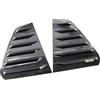 Generic Spoiler anteriore for auto e modanatura for lunotto posteriore for VW for GOLF 7/7.5 MK7 for GTI for GTD R for modelli, set da 2 pezzi, copertura for presa d'aria laterale
