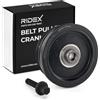 RIDEX 3213B0242 Puleggia cinghia albero a gomiti con cuscinetto in gomma Compatibilità con BMW 3 Sedan E90