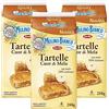 CAIYA 3X Mulino Bianco Tartelle Cuor di Mela Tortine con Mele, Pan di Spagna e Pasta Frolla Senza Olio di Palma 288g [3 Confezioni]