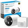 TP-Link Tapo C420S1 Telecamera WiFi Esterno QHD 2K, Batteria Senza Fili,