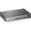 Zyxel GS1350-12HP Interruttore Smart Poe + Desktop 130W Cremagliera