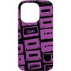 Vintage Analog Audio Outfits From the 80 Custodia per iPhone 14 Pro Mixtapes - Nastri musicali, motivo musicale, colore: viola