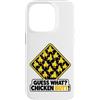 Guess What Chicken Butt Funny Chicken Hu Custodia per iPhone 14 Pro Guess What Chicken Butt Funny Chicken Humor Chicken Meme