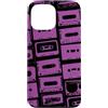 Vintage Analog Audio Outfits From the 80 Custodia per iPhone 13 Pro Max Mixtapes - Nastri musicali, motivo musicale, colore: viola