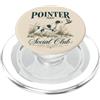 Paws & Trails Vintage Pointer Bird Caccia Cane Upland Bird Hunter PopSockets PopGrip per MagSafe