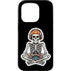 Skeleton Gamer Video Game Gaming Product Custodia per iPhone 15 Pro Scheletro Gamer Videogioco Cuffie Gaming Ragazzi Adolescenti Bambini