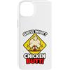 Guess What Chicken Butt Funny Chicken Hu Custodia per iPhone 14 Plus Guess What Chicken Butt Funny Chicken Humor Chicken Meme