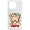 Guess What Chicken Butt Funny Chicken Hu Custodia per iPhone 14 Pro Max Guess What Chicken Butt Funny Chicken Humor Chicken Meme
