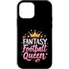 Flo Design Fantasy Football Outfits Custodia per iPhone 12 mini Fantasy Football Queen Women Fantasy Football Funny Women