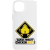Guess What Chicken Butt Funny Chicken Hu Custodia per iPhone 14 Plus Guess What Chicken Butt Funny Chicken Humor Chicken Meme