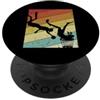 Wassersport UWR Wassersportler Geschenke UWR - Immersione subacquea per sport acquatici PopSockets PopGrip Adesivo