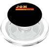 AmaStyle Co. JON Nome Idea Personalizzata Uomo Retro Vintage JON PopSockets PopGrip per MagSafe