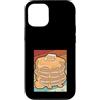 Maker Kit Pancake Mix Pan Day Plush Tool Custodia per iPhone 12/12 Pro Ricette retrò Flapjack Griddlecake Lover Pancake Maker