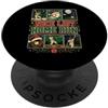 Christmas Santa Funny Xmas Family Outfit Natale Baseball Home Rund Bella Lista Natale PopSockets PopGrip Adesivo