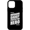 Cool And Funny Designs for Moms And Dads Custodia per iPhone 12 mini Husband Daddy Protector Hero