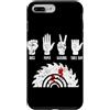 Rock Paper Scissors Table Saw Carpenter Custodia per iPhone 7 Plus/8 Plus Sega da tavolo Rock Paper Scissors - Divertente gioco per la lavorazione del legno