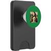Leonardo Da Vinci's Mona Lisa Holding a Leonardo Da Vinci Gioconda con un gatto PopSockets PopWallet per MagSafe