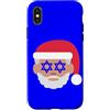 gossip rag Custodia per iPhone X/XS christmukkah Babbo Natale divertente hanukkah ebraico natale
