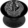 Viking Valhalla Krieger Normanne Runenkr Ask ed Embla Mitologia nordica dei leggende vichinghe PopSockets PopGrip Adesivo