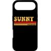 LUXETHREADS Custodia per iPhone Air Nome Soleggiato Personalizzato Carino Idea Donne Vintage Sunny