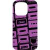 Vintage Analog Audio Outfits From the 80 Custodia per iPhone 15 Pro Mixtapes - Nastri musicali, motivo musicale, colore: viola