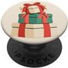 Cocoa Season Press Crema pila di regali per gli amanti del Natale, gli appassionati delle vacanze PopSockets PopGrip Adesivo