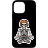 Skeleton Gamer Video Game Gaming Product Custodia per iPhone 13 Pro Max Scheletro Gamer Videogioco Cuffie Gaming Ragazzi Adolescenti Bambini